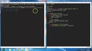 High Low Game in Python - Computing guessing Part 3