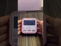 Unboxing digital timer