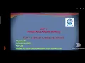 CS3391 ABSTRACT CLASSES AND METHODS
