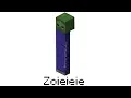 the various types of zombies in minecraft