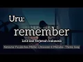 Download Lagu Uru - remember Lirik dan Terjemah Indonesia (Natsume Yuujinchou Movie ~Utsusemi ni Musubu~ OST)