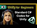3 - Understanding Standard C Codes for Unity C Programming Basics for Game Development
