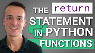 How to RETURN values in Python functions The return statement in fruitful functions