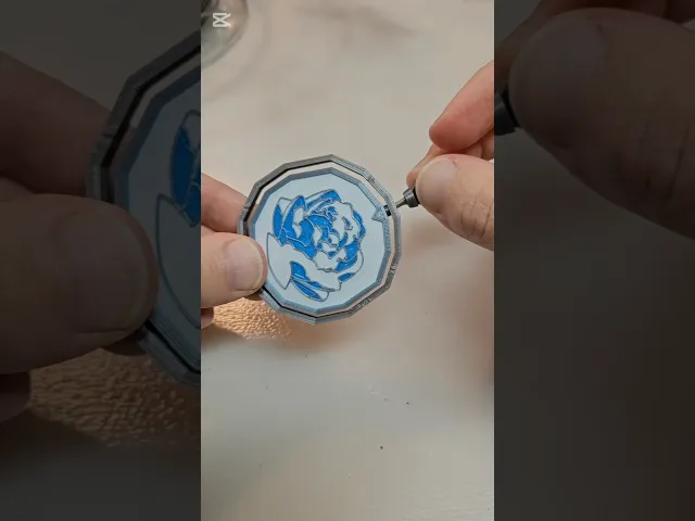 Arcane Blue Rose - Powder and Ekko Pendant video thumbnail