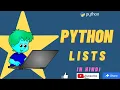 Lists in Python coding and Lists methods in Hindi
