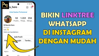 cara membuat linktree whatsapp di instagram terbaru