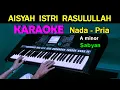 Download Lagu AISYAH ISTRI RASULULLAH - Nissa Sabyan | KARAOKE Nada Pria
