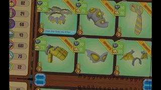 I got a Gold and Silver Elf Tail Armor - Animal Jam Read Desc