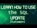 SQL Tutorial Learn How to use the SQL Update Statement with Real Data