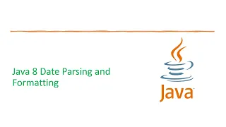 DATE TIME API Date Parsing and Formatting Java 8 Version
