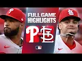 PHILLIES vs CARDINALS Full Game Highlights August 11 2026 MLB Season