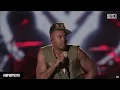 Nas brings out Kool G Rap to perform Fast Life at Hip Hop 50th at Yankee Stadium