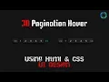 3D Pagination UI Design Using HTML CSS CSS3 UI Design Online codes