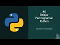 Belajar Python Basic - Struktur Percabangan