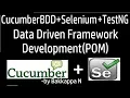 Cucumber Framework Selenium Tutorial-03 Data Driven Framework