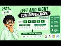 Left and Right Sum Differences LeetCode 2574