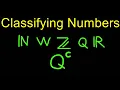 Classifying Numbers DataSie