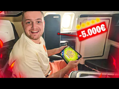 Download MP3 💸😍DAS erste MAL FIRST CLASS! 8h - Flug nach NEW YORK!