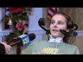 Staying resilient Spinal cord injury survivor gets warm welcome after leaving rehab center