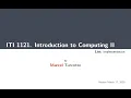 ITI1121 2020 Lecture 18