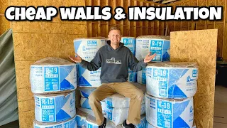 Budget Insulation and Wall Coverings