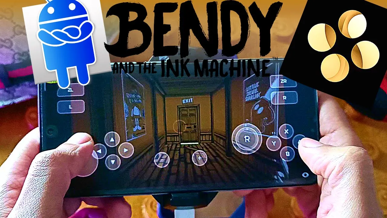 Bendy and the Ink Machine Skyline Android Gameplay - Skyline Emulator Edge - Skyline Edge Mali GPU