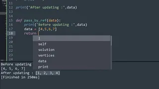 Python How do I pass a variable by reference