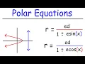 Polar Equations of Conic Sections In Polar Coordinates