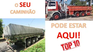 À VENDA, CAMINHÕES ANTIGOS PARA TRABALHAR!!!