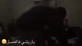 ياريتني في الفصل وانتي الابلة عليك انتفرج ماندور سبله 