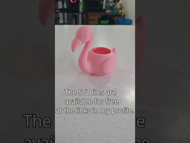 Flamingo Planter Pot video thumbnail