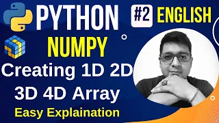 How to Create NumPy Arrays Creating 1 2 3 4 Dimensional Array Using Numpy Numpy Array Function