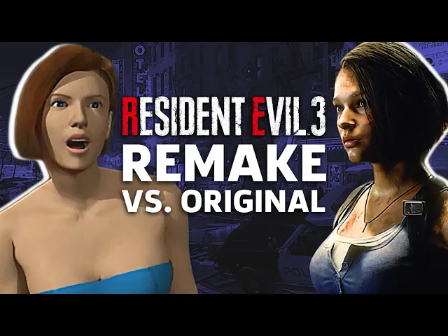Resident Evil 3 Remake Vs. Original Gameplay Comparison