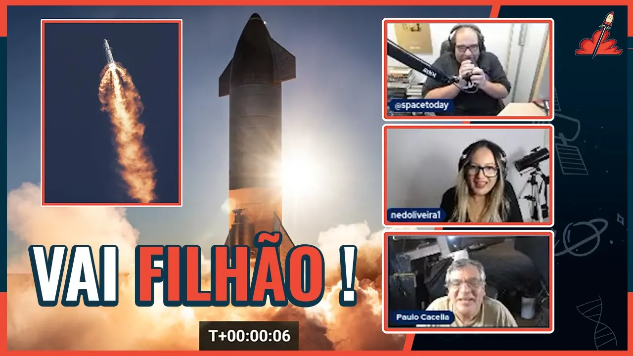 MAIOR FOGUETE do MUNDO foi LANÇADO (Starship)