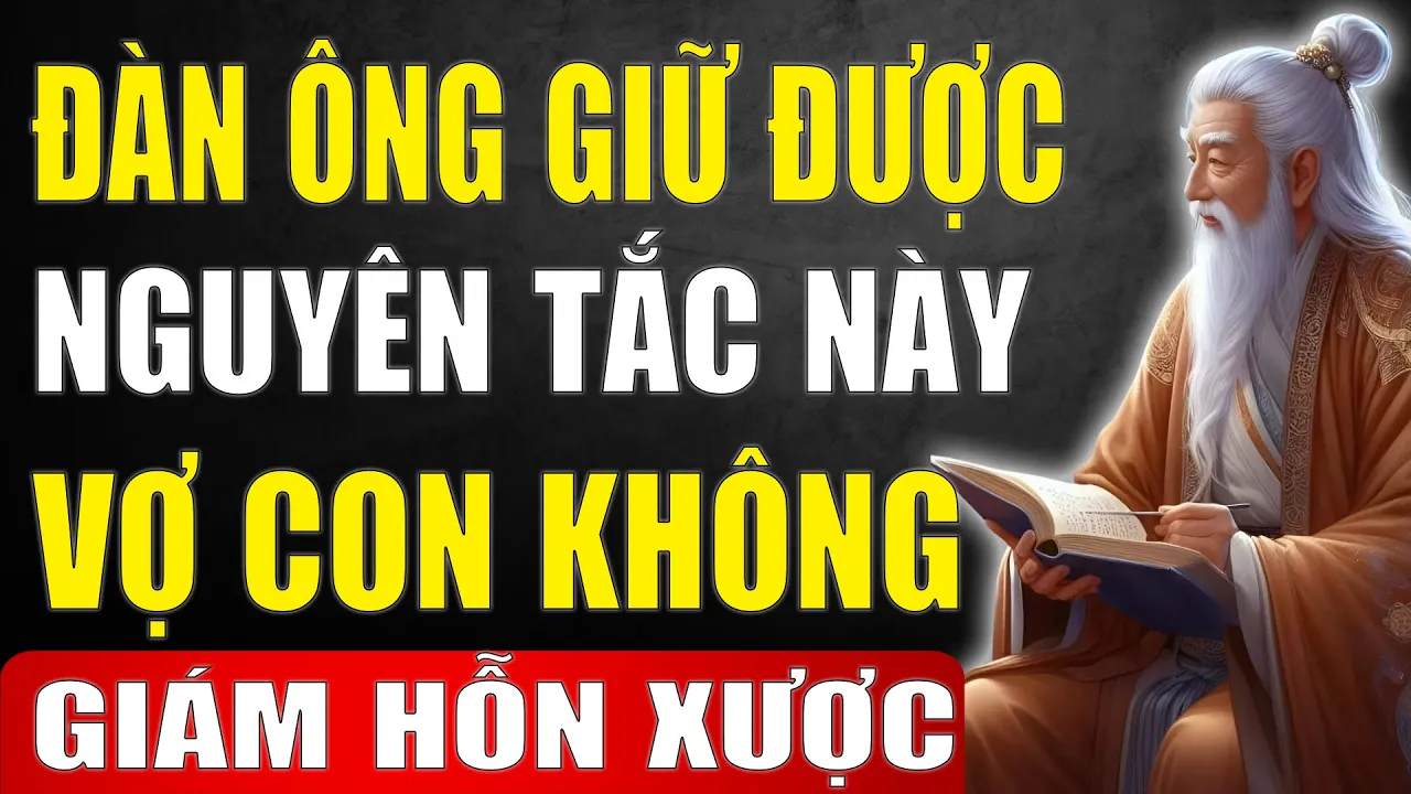 Outline Video Cổ Nhân Dạy: 7 Nguyên Tắc Vàng Để Đàn Ông Được Vợ Con THẬT SỰ Kính Trọng | Tinh Hoa Xưa