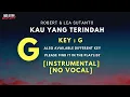 Lagu Kau yang terindah | Instrumental | Karaoke Rohani | key G