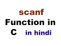 Scanf function in C - Part 10
