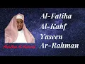 Download Lagu Al-Fatiha, Al-Kahf, Yaseen, \u0026 Ar-Rahman || Abdullah Al Matrood