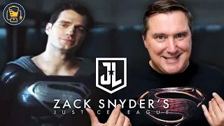 zack snyder s justice league superman black suit footage breakdown
