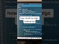 How I built my algo trading bot