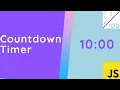 Learn how to build a Countdown Timer with JavaScript - Day 1 of 100 Days of Code Challenge