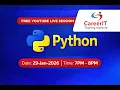 Python for Beginners - FREE Live Session CareerIT Hands-On Training-Day-5