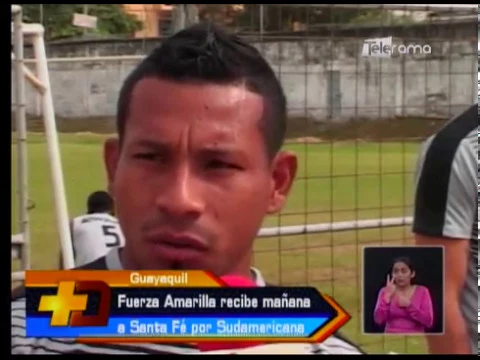 Fuerza Amarilla recibe mañana a Santa Fé por Sudamericana