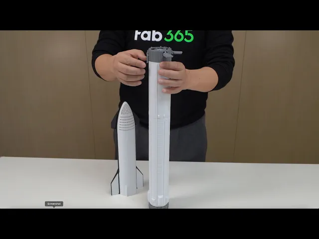 Starship super heavy booster 4 video thumbnail