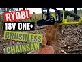 RYOBI 18v ONE Brushless Chainsaw Review - Should you buy