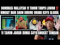 SETELAH 11 TAHUN JUARA DUNIA, SIAPA YG MAMPU HENTIKAN MALAYSIA SEKARANG❓