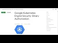 Google Kubernetes Engine Security Binary Authorization Google Cloud Skills Boost