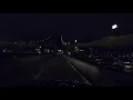 ⁴ᴷ⁶⁰ NYC State of Emergency : Driving at Night from Chinatown to Astoria, Queens (April 3, 2020)