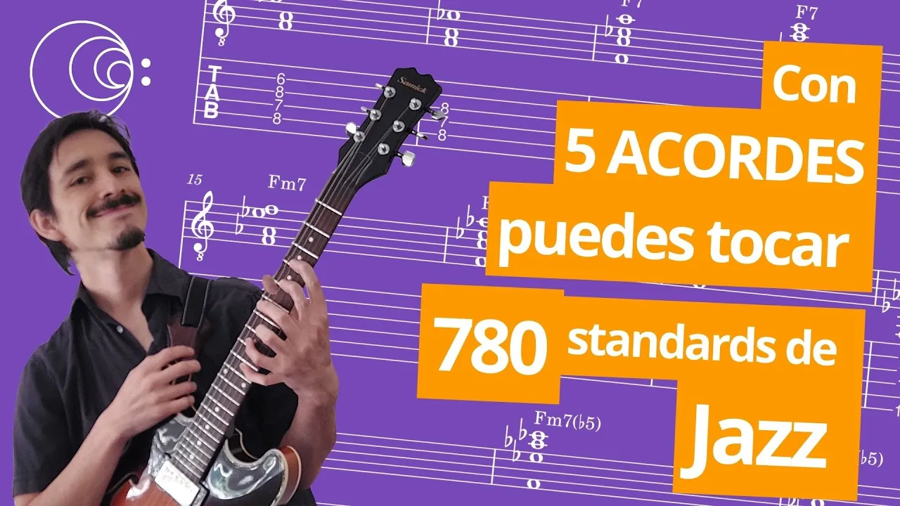 Los 5 ACORDES BÁSICOS en el JAZZ (y cómo tocarlos)