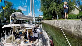 Taking Our 44ft SAILBOAT Across The Swedish Mainland (Göta Canal) – Ep. 219 RAN Sailing